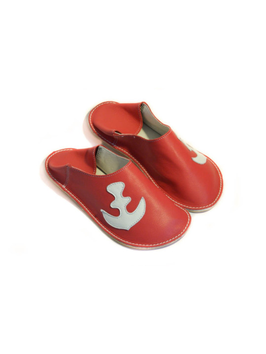 Babouches cuir barefoot artisanales