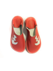 Babouches cuir barefoot artisanales
