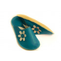 Slippers flower jeans