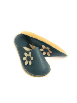 Slippers Bab´s blu marino