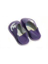 Babouches cuir barefoot artisanales