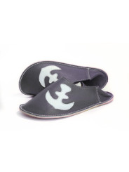 Ručne vyrobené kožené papuče z kože našuchovacie slippers