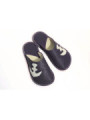 Slippers Bab´s black anchor