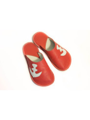 Slippers Bab´s red anchor