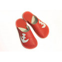 Slippers Bab´s - anchor - rosso fueco