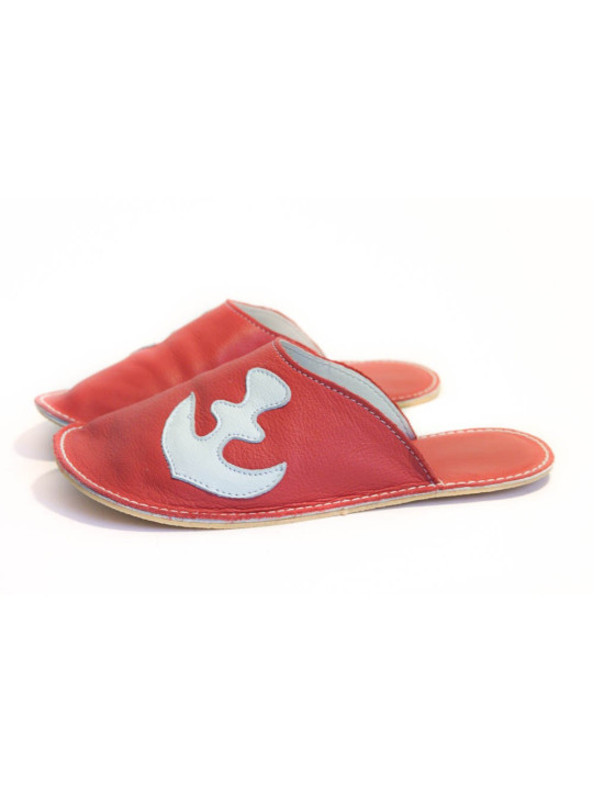 Slippers Bab´s red anchor