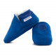 Blue woolen slippers