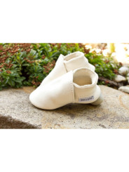 Organic leather slippers - belugaw