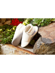 Organic leather slippers - belugaw