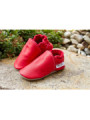 Chaussons cuir bio - feuerrot