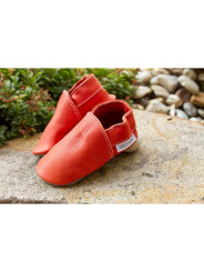 Organic leather slippers - nemo
