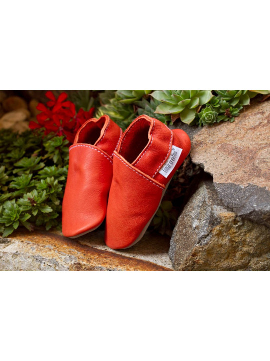 Organic leather slippers - nemo