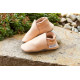 Organic leather slippers - tara