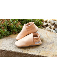 Chaussons cuir bio - tara