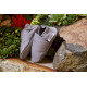 Organic leather slippers - olifant