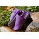 Organic leather slippers - Flieder