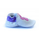 Soft slippers - purple butterfly