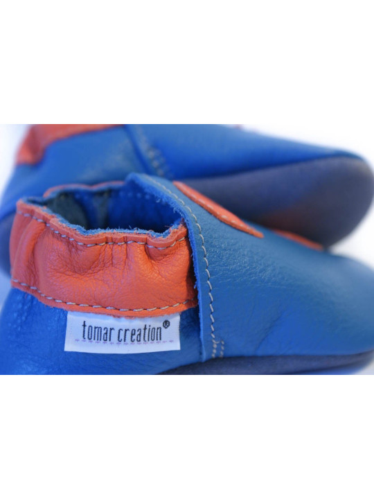 Soft slippers - bubble fish - volcanic