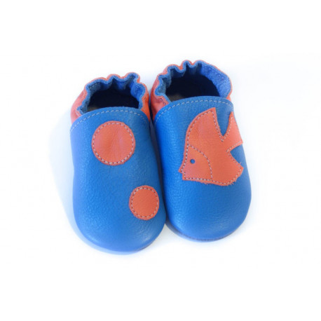 Chaussons - poissons bulles - volcanic