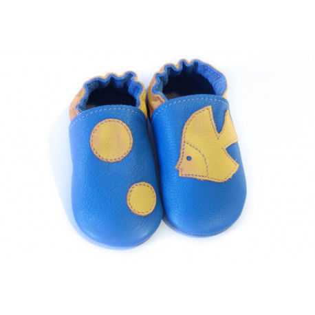 Soft slippers - bubble fish - girasole