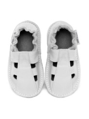 capačky letné - bianco