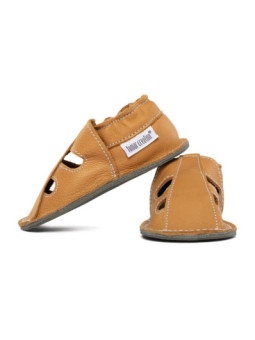 Summer leather shoes - savanna