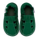Summer leather shoes - avocado