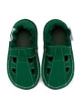 Summer leather shoes - avocado