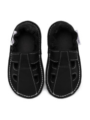 Summer leather shoes - nero