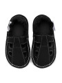 Summer leather shoes - nero