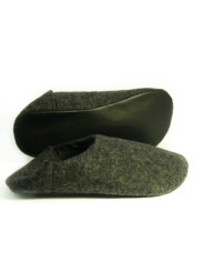 Babouches souples laine bouillie mérinos, exclusivité Tomar 