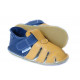summer soft sole shoes - girasole blu marino