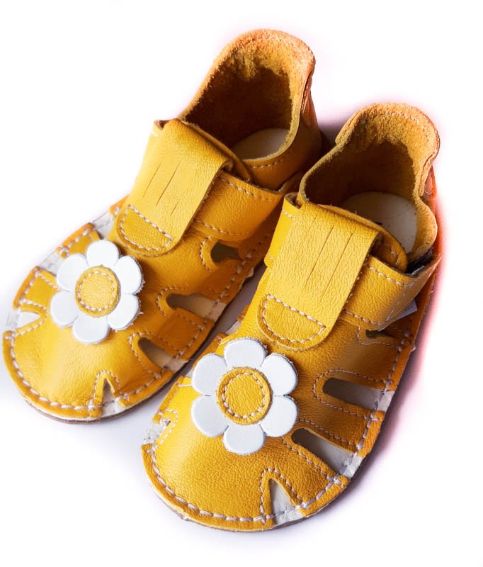 summer soft sole shoes with velcro closure