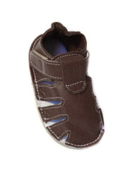 summer soft sole shoes - taupe