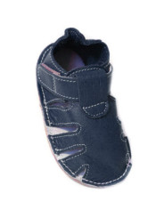 Capačky letné so suchým zipsom - blu marino