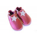 Soft sole shoes - rosso fueco - star