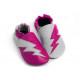 Soft slippers - thunder - fuxia