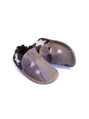 Summer leather shoes - nero