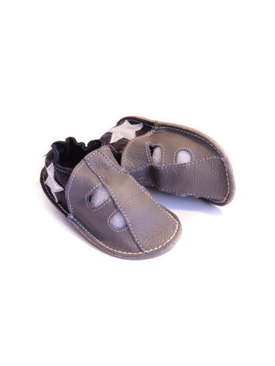 Summer leather shoes - nero