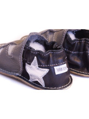 Summer leather shoes - nero