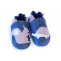 Chaussons - foret - blue