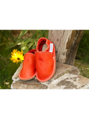 Vegetable tanned leather barefoot shoes • Kids & adults 18–48 • TC