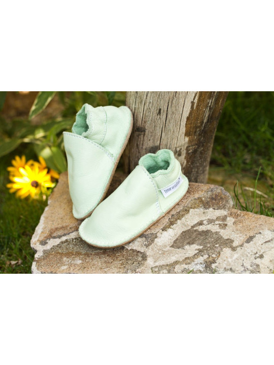 Barefoot kožené capačky rastlinné činenie • 18–48 • Tomar Creation