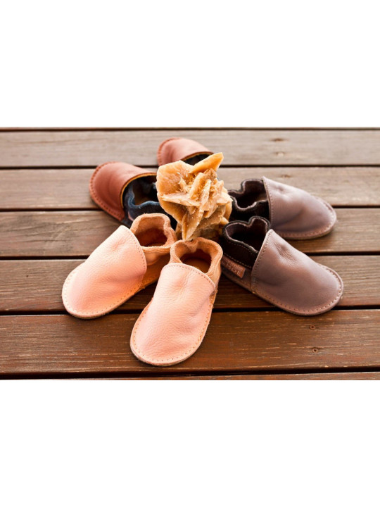 Chaussures barefoot cuir tannage végétal • 18–48 • Tomar Creation