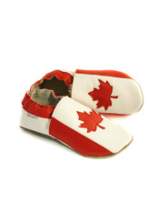 Chaussons cuir souple Canada