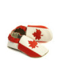 Chaussons cuir souple Canada