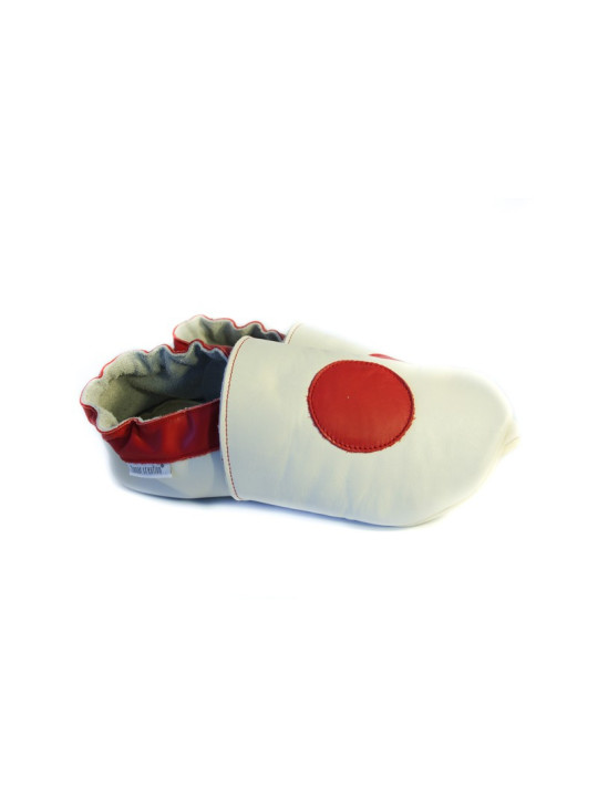 Chaussons cuir souple Japon