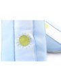 Chaussons cuir souple drapeau de l´Argentine