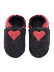 slippers made of 100% natural merino wool
