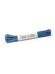 Lacets ronds bleu clair